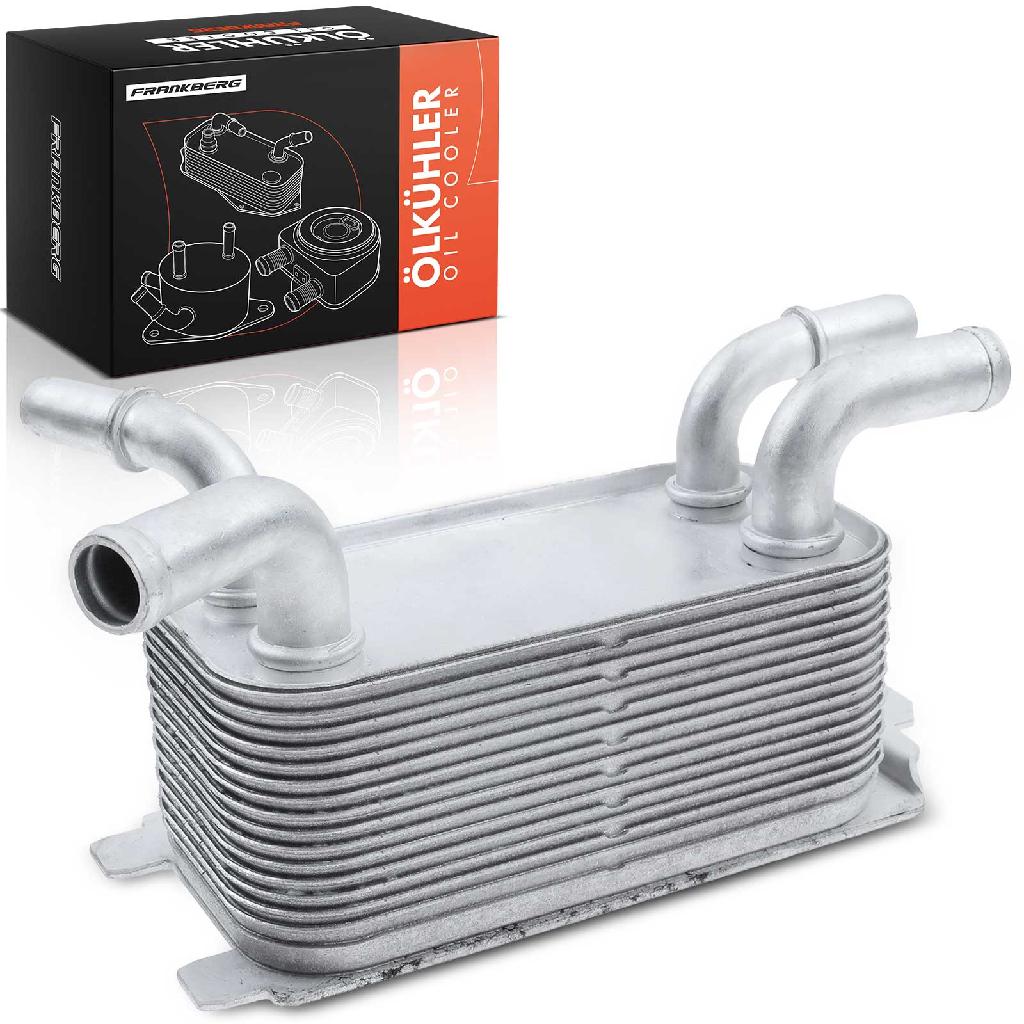 Frankberg 1x Ölkühler Motoröl für Volvo C30 533 S40 II 544 V50 MW Ford Focus II T5 D5 2.4L 2.5L