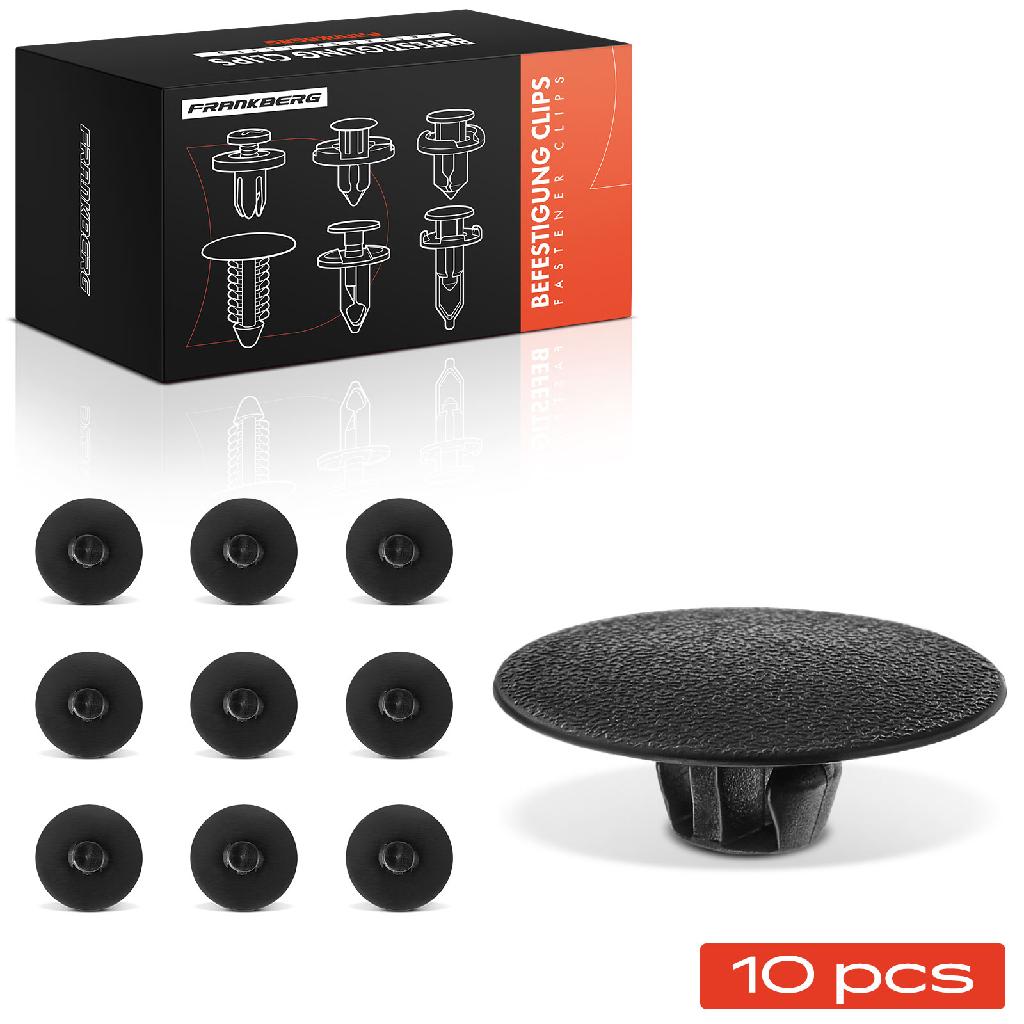 10x Befestigungsclips Motorhaube für Mitsubishi Carisma Colt Galant L200 Lancer