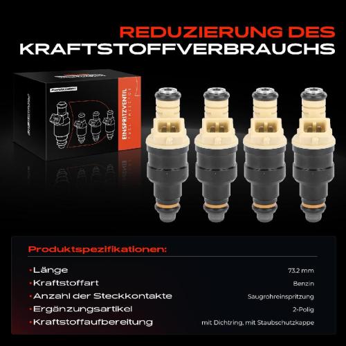 Frankberg 4x Einspritzventil Einspritzdüse für VW Golf 3 4 1H 1E Passat Vento Bild Frankberg 4x Einspritzventil Einspritzdüse für VW Golf 3 4 1H 1E Passat Vento
