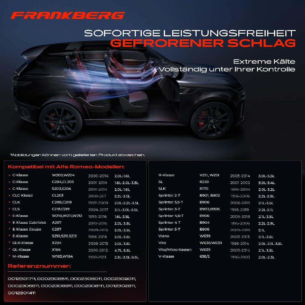 1x Klimakompressor für Mercedes-Benz W203 W204 CL203 S203 S204 C209 A209 C218 C219 X218