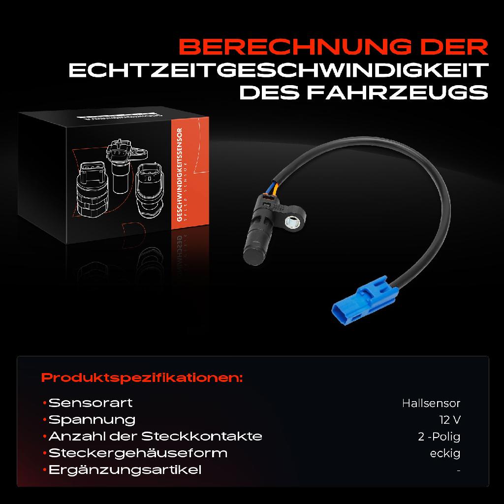 1x Geschwindigkeitssensor für VW Golf Jetta CC Beetle Audi A3 Seat Skoda