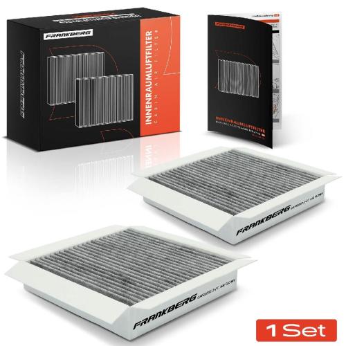 2x Innenraumfilter Aktivkohle für Smart Cabrio City Coupe Fortwo 450 Bild 2x Innenraumfilter Aktivkohle für Smart Cabrio City Coupe Fortwo 450