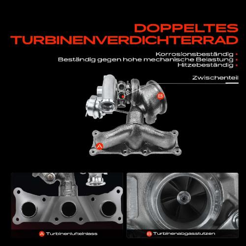 1x Turbolader Abgaskrümmer Einheit für BMW 1er Cabriolet E88 1er Coupe E82 3er E90 E93 E92 E91 E89 Bild 1x Turbolader Abgaskrümmer Einheit für BMW 1er Cabriolet E88 1er Coupe E82 3er E90 E93 E92 E91 E89