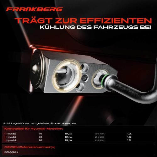 1x Expansionsventil Klimaanlage für Hyundai i10 BA IA 1.0L 1.2L 2013-2017 Bild 1x Expansionsventil Klimaanlage für Hyundai i10 BA IA 1.0L 1.2L 2013-2017