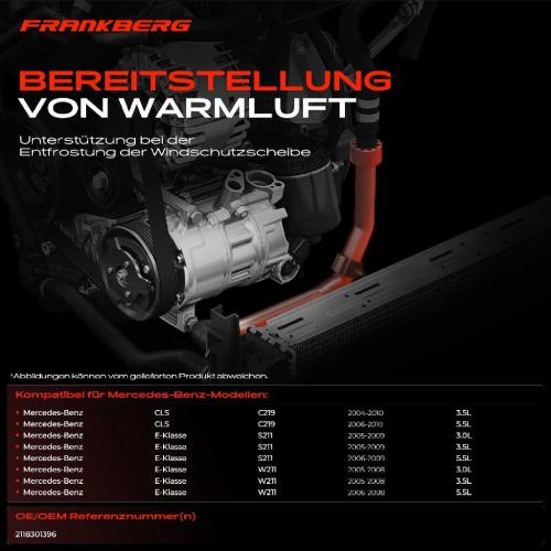 1x Heizungsschlauch Schlauch Wärmetauscher-Heizung für Mercedes-Benz C219 W211 S211 Bild 1x Heizungsschlauch Schlauch Wärmetauscher-Heizung für Mercedes-Benz C219 W211 S211