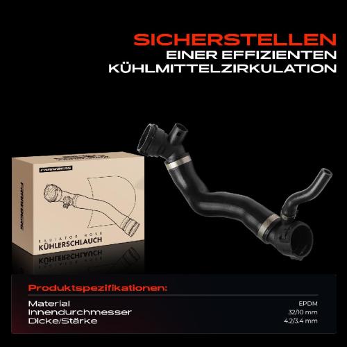 1x Kühlerschlauch Kühlwasserschlauch für BMW X5 E70 X6 E71 E72 xDrive50i 4.4L Bild 1x Kühlerschlauch Kühlwasserschlauch für BMW X5 E70 X6 E71 E72 xDrive50i 4.4L