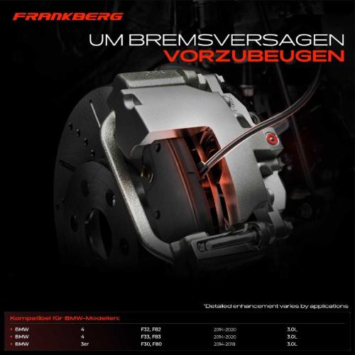 1x Warnkontakt Bremsbelagverschleiß Hinterachse für BMW 3er F30 F80 M3 4er F33 F32 M4 Bild 1x Warnkontakt Bremsbelagverschleiß Hinterachse für BMW 3er F30 F80 M3 4er F33 F32 M4