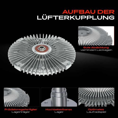1x Lüfterkupplung Kühlerlüfte für Mercedes-Benz T1 601 602 B601 B602 1989-1996 Bild 1x Lüfterkupplung Kühlerlüfte für Mercedes-Benz T1 601 602 B601 B602 1989-1996