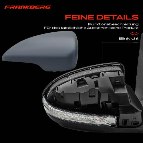 Frankberg 1x Außenspiegel Rechts für Hyundai Tucson TL TLE 1.6L 1.7L 2.0L 2015-2020 Bild Frankberg 1x Außenspiegel Rechts für Hyundai Tucson TL TLE 1.6L 1.7L 2.0L 2015-2020