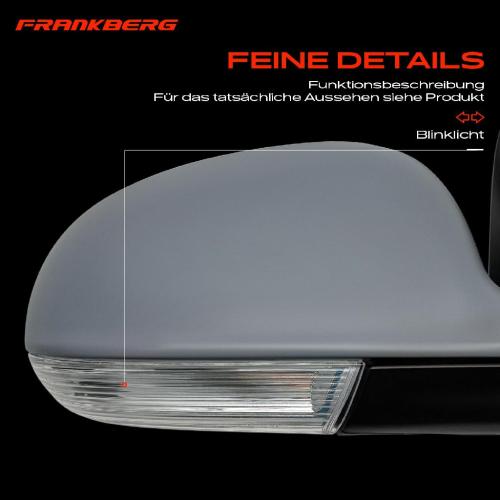 Frankberg 1x Außenspiegel Rechts für VW Passat Variant 3B3 3B6 2003-2005 Bild Frankberg 1x Außenspiegel Rechts für VW Passat Variant 3B3 3B6 2003-2005