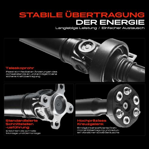 1x Kardanwelle Gelenkwelle Hinterachse für BMW X3 E83 2.5L 2006-2008 Bild 1x Kardanwelle Gelenkwelle Hinterachse für BMW X3 E83 2.5L 2006-2008