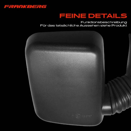 Frankberg 1x Außenspiegel Rechts für Fiat Fiorino Kasten/MPV Pick-up 146 1997-2001 Bild Frankberg 1x Außenspiegel Rechts für Fiat Fiorino Kasten/MPV Pick-up 146 1997-2001