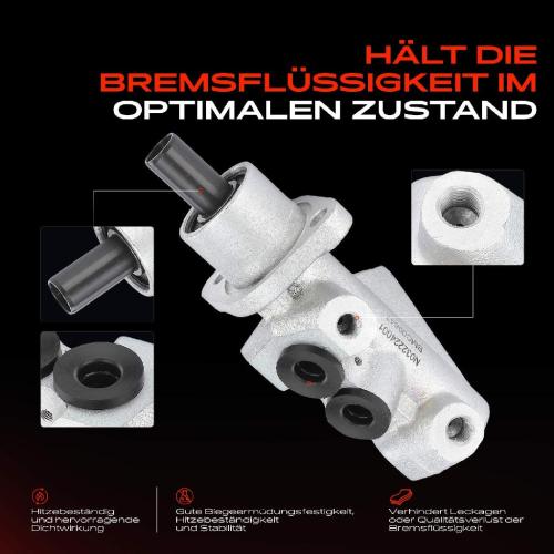1x Hauptbremszylinder Bremszylinder für Renault Twingo II CN0 2007-2014 Bild 1x Hauptbremszylinder Bremszylinder für Renault Twingo II CN0 2007-2014