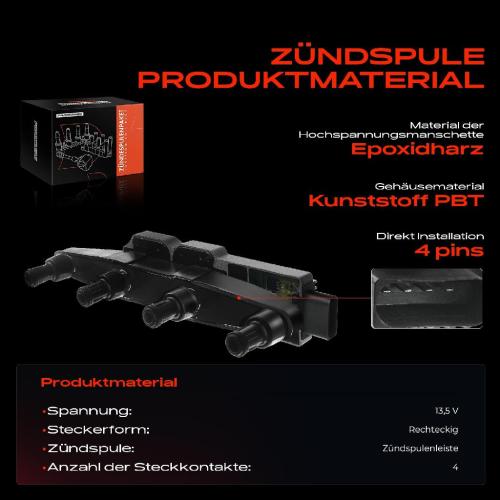 1x Zündmodul Zündspule für VW Lupo Seat Arosa Skoda Fabia I Combi Praktik Stufenheck Octavia 1997-2005 Bild 1x Zündmodul Zündspule für VW Lupo Seat Arosa Skoda Fabia I Combi Praktik Stufenheck Octavia 1997-2005