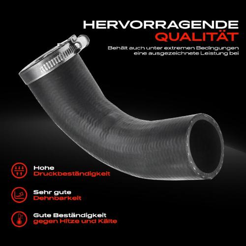 Frankberg 1x Kühlerschlauch Turboschlauch für Renault Megane II II Coupé-Cabriolet II Kombi II Stufenheck Scénic II Bild Frankberg 1x Kühlerschlauch Turboschlauch für Renault Megane II II Coupé-Cabriolet II Kombi II Stufenheck Scénic II