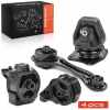 2x Motorlager Getriebelagerlager Drehmomentst&uuml;tzlager Vorne und Hinten f&uuml;r Honda Accord IV CB 1.8L 2.0L 2.2L 1990-1993
