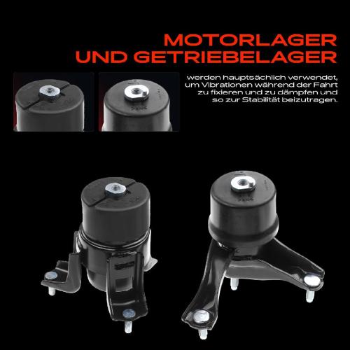1x Getriebelagerlager Drehmomentstützlager Motorlager Vorne für Toyota Camry ACV3 MCV3 XV3 2.4L 2001-2006 Bild 1x Getriebelagerlager Drehmomentstützlager Motorlager Vorne für Toyota Camry ACV3 MCV3 XV3 2.4L 2001-2006