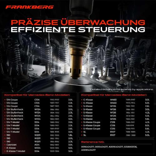 1x Lambdasonde Regelsonde Vor Katalysator für Mercedes-Benz W124 C124 E-Klasse S-Klasse Bild 1x Lambdasonde Regelsonde Vor Katalysator für Mercedes-Benz W124 C124 E-Klasse S-Klasse