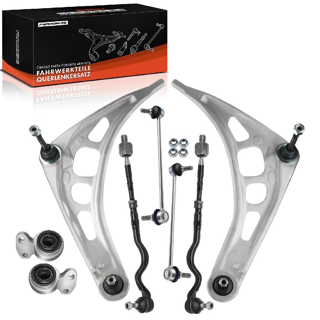 Frankberg 1x Querlenker Satz Vorderachse für BMW 3er E46 3er Cabriolet 3er Compact 3er Coupe 3er Touring Z4 Coupe E86