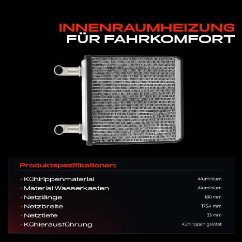 1x Wärmetauscher Innenraumheizung für Mercedes-Benz Viano Vito Bus W639 Bild 1x Wärmetauscher Innenraumheizung für Mercedes-Benz Viano Vito Bus W639