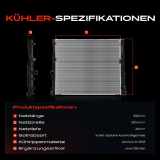 1x Kühler Wasserkühler Motorkühler für BMW 7er G11 5er F90 4.4 6.6L 2015-2019