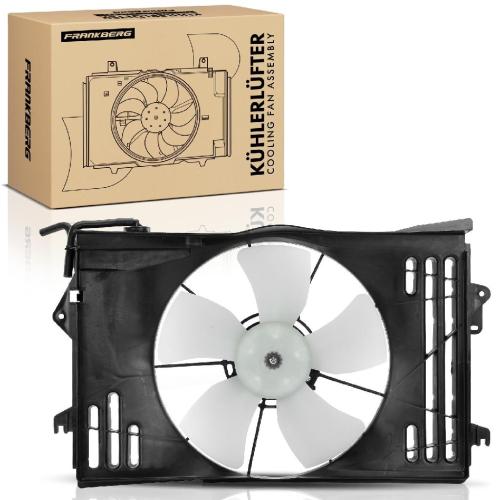 Frankberg 1x Motorkühller Einfachlüfter mit Kühlerlüfterrahmen Toyota Corolla E11 E12 1.4L 1.6L 1.9L Bild Frankberg 1x Motorkühller Einfachlüfter mit Kühlerlüfterrahmen Toyota Corolla E11 E12 1.4L 1.6L 1.9L