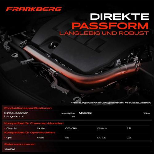 1x Kühlerschlauch Turboschlauch für Chevrolet Captiva C100 C140 Opel Antara L07 2.2L Bj ab 2010 Bild 1x Kühlerschlauch Turboschlauch für Chevrolet Captiva C100 C140 Opel Antara L07 2.2L Bj ab 2010