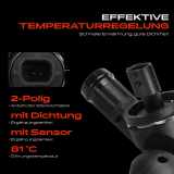 1x Thermostat Kühlmittel für Nissan NV400 X62 Opel Movano B Renault Master III