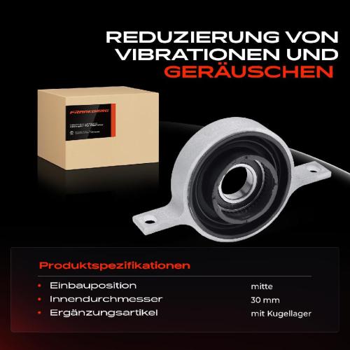 1x Lagerung Gelenkwelle Kardanwellenlager für BMW 1er F20 F21 2 Coupe F22 F87 120 Bild 1x Lagerung Gelenkwelle Kardanwellenlager für BMW 1er F20 F21 2 Coupe F22 F87 120