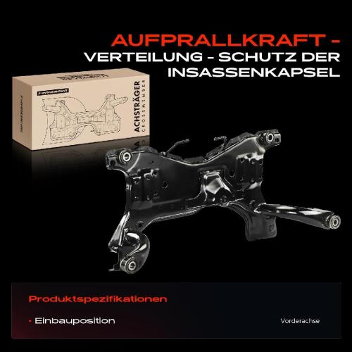 1x Achskörper Achsträger Motorträger Vorderachse für Ford Focus C-Max DM2 Focus II DA DP HCP DB DH DS Bild 1x Achskörper Achsträger Motorträger Vorderachse für Ford Focus C-Max DM2 Focus II DA DP HCP DB DH DS