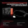 Frankberg 1x Warnkontakt Bremsbelagverschleiß Vorderachse für Opel Omega A V87 Senator B V88 Bild Frankberg 1x Warnkontakt Bremsbelagverschleiß Vorderachse für Opel Omega A V87 Senator B V88