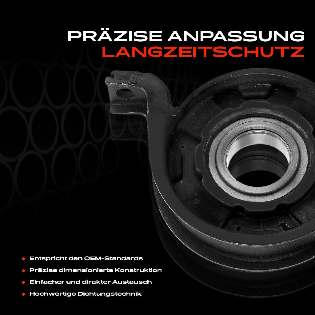 1x Lagerung Gelenkwelle Kardanwellenlager für Mercedes-Benz 602 B601 601 611 B602