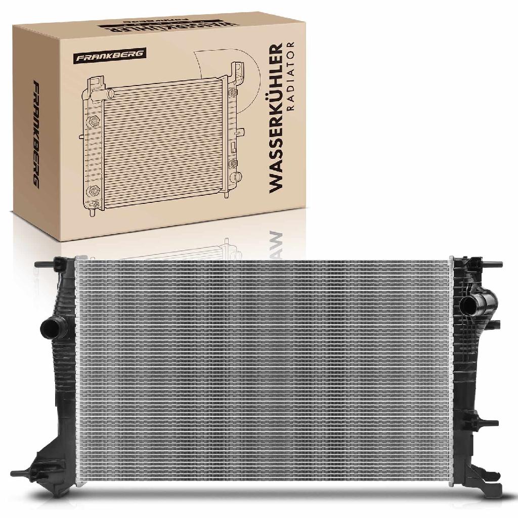 Frankberg 1x Kühler Wasserkühler Motorkühler für Megane CC Megane 3 Grandtour Fluence 1.6L 2.0L