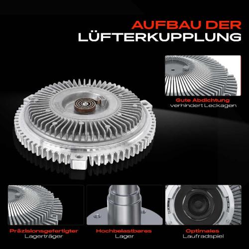 1x Lüfterkupplung Kühlerlüfte für BMW 3er E30 E36 5er E34 Opel Omega B V94 Bild 1x Lüfterkupplung Kühlerlüfte für BMW 3er E30 E36 5er E34 Opel Omega B V94