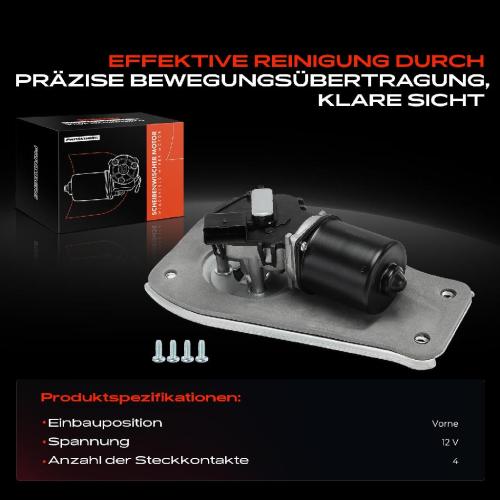 Frankberg 1x Wischermotor Scheibenwischermotor Vorne für Citroën Berlingo Peugeot Partner Bild Frankberg 1x Wischermotor Scheibenwischermotor Vorne für Citroën Berlingo Peugeot Partner