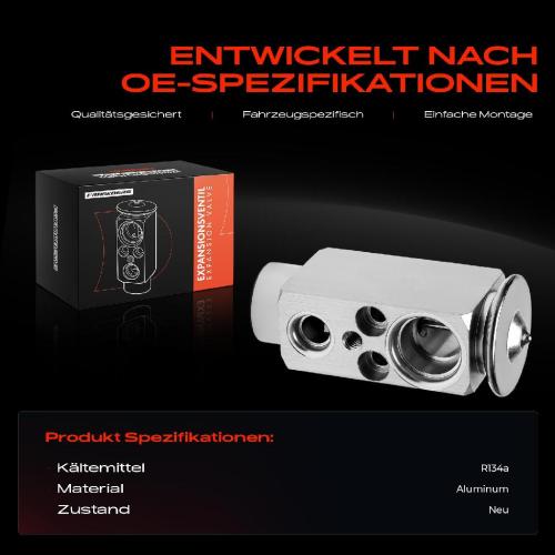 1x Expansionsventil Klimaanlage für Opel Astra H A04 L48 Vauxhall Astra MK V A04 Bild 1x Expansionsventil Klimaanlage für Opel Astra H A04 L48 Vauxhall Astra MK V A04