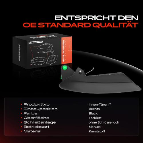 1x Türgriff Rechts innen für Fiat Grande Punto 199 Grande Punto Van 1.4L 1.2L 1.6L 1.9L Bj ab 2005 Bild 1x Türgriff Rechts innen für Fiat Grande Punto 199 Grande Punto Van 1.4L 1.2L 1.6L 1.9L Bj ab 2005