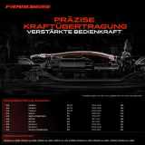 2x Seilzug Feststellbremse Hinterachse beidseitig für KIA Carens FC FJ Sephia Shuma