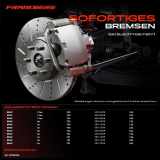 2x Bremsscheiben Vorderachse für BMW F20 F21 F23 F22 F87 F34 F31 F30 F80 F31 Bj ab 2011