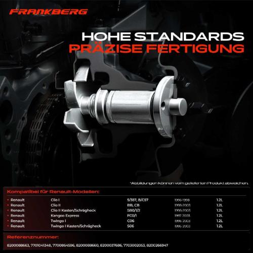 Frankberg 1x Wasserpumpe Kühlwasserpumpe für Renault Clio I Clio II BB Kangoo Express Twingo I C06 1.2L Bild Frankberg 1x Wasserpumpe Kühlwasserpumpe für Renault Clio I Clio II BB Kangoo Express Twingo I C06 1.2L