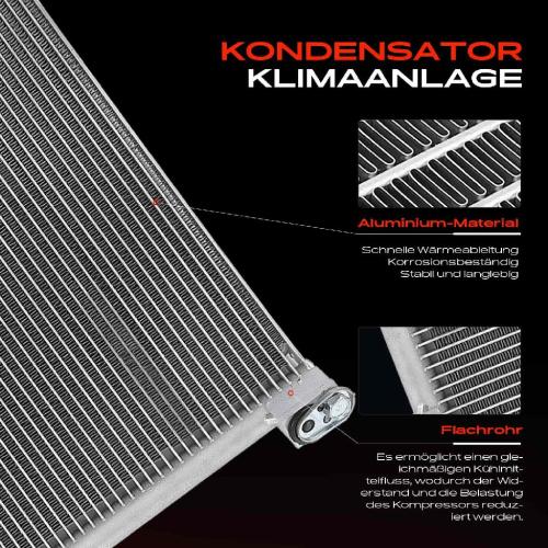 1x Kondensator Klimaanlage für Porsche 911 Boxster Cayman 2.7L 3.4L 3.8L Bj ab 2011 Bild 1x Kondensator Klimaanlage für Porsche 911 Boxster Cayman 2.7L 3.4L 3.8L Bj ab 2011