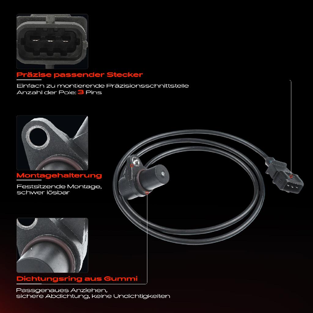 1x Kurbelwellensensor Impulsgeber für Chevrolet Astra Vectra Zafira Opel Frontera A Vauxhall
