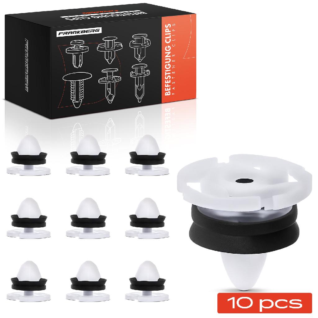 10x Befestigungsclips Türverkleidung für Citroën C4 Peugeot 508 Renault Laguna