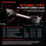 1x Antriebswelle Vorderachse Links für Ford Tourneo Transit V362 F3 FY FZ V363 FAD FBD Bj ab 2012