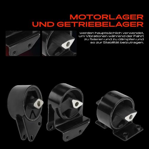 2x Motorlager Getriebelagerlager Vorne und Hinten für Jeep Grand Cherokee I ZG 1996-1998 Bild 2x Motorlager Getriebelagerlager Vorne und Hinten für Jeep Grand Cherokee I ZG 1996-1998