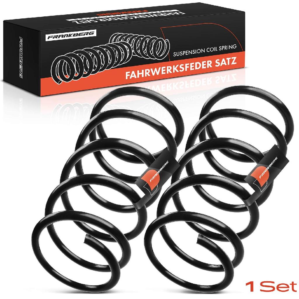 Frankberg 2x Fahrwerksfeder Vorderachse für Ford KA RB 1.6L 2001-2008