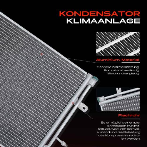Frankberg 1x Kondensator Klimaanlage für Audi A4 8E2 8EC A4 Avant 8ED Seat Exeo Bild Frankberg 1x Kondensator Klimaanlage für Audi A4 8E2 8EC A4 Avant 8ED Seat Exeo