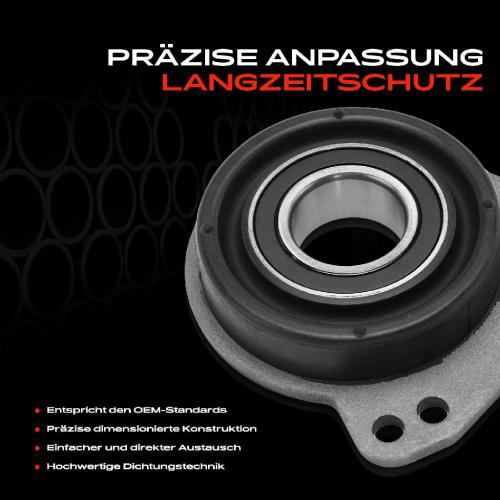 1x Lagerung Gelenkwelle Kardanwellenlager für VW Transporter IV T4 Ford Fiesta 4 Galaxy Mondeo III Bild 1x Lagerung Gelenkwelle Kardanwellenlager für VW Transporter IV T4 Ford Fiesta 4 Galaxy Mondeo III