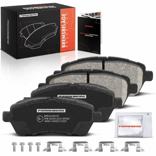 4x Bremsbeläge Vorderachse für Ford Fiesta VI Van Mazda 2 Subaru Justy IV Suzuki Baleno Swift V Bild 4x Bremsbeläge Vorderachse für Ford Fiesta VI Van Mazda 2 Subaru Justy IV Suzuki Baleno Swift V