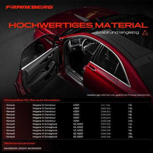 1x Türfeststeller Türfangband Türstopper Hinten für Renault Megane III Grandtour Schrägheck Bild 1x Türfeststeller Türfangband Türstopper Hinten für Renault Megane III Grandtour Schrägheck